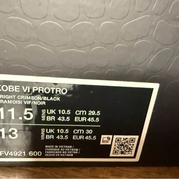 Nike Other - Kobe 6